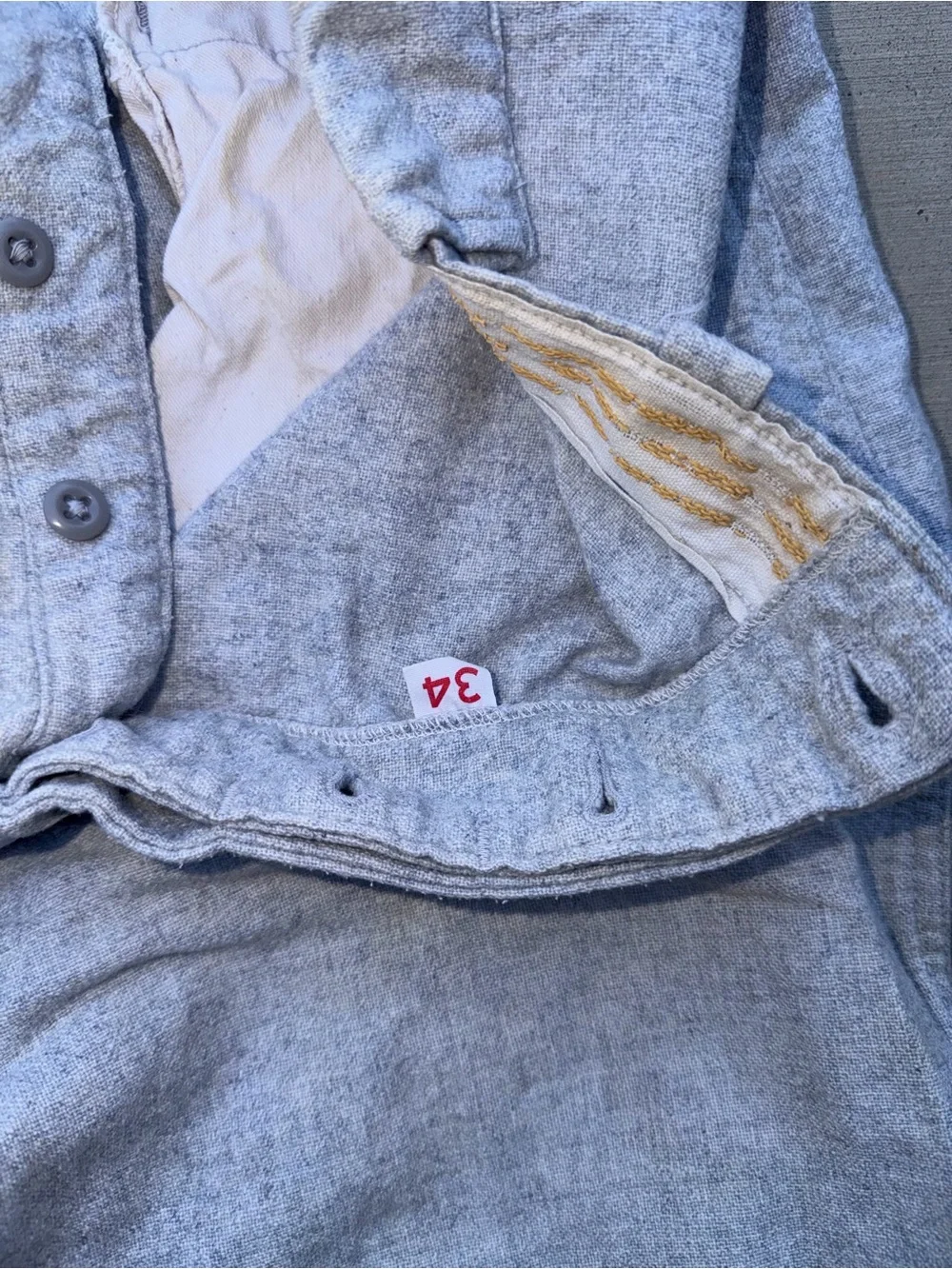 Vintage Wool Baseball Pants